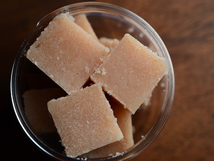 Ginger Bourbon Sugar Cube Scrub